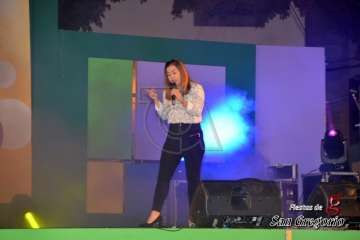 El joven aruquense José David Batista gana el VIII Festival de la Canción de Telde (Foto Francisco Javier Santana)